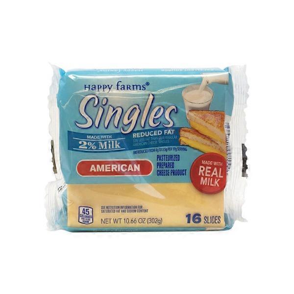 Reduced Fat American Cheese Singles