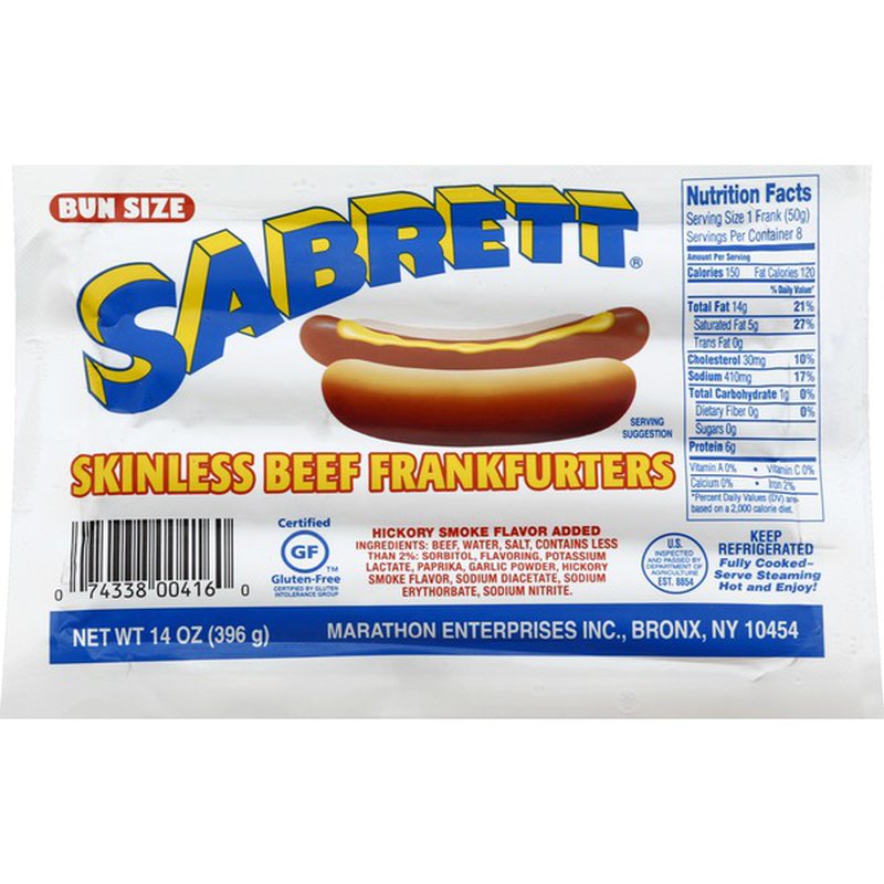 Sabrett Beef Franks