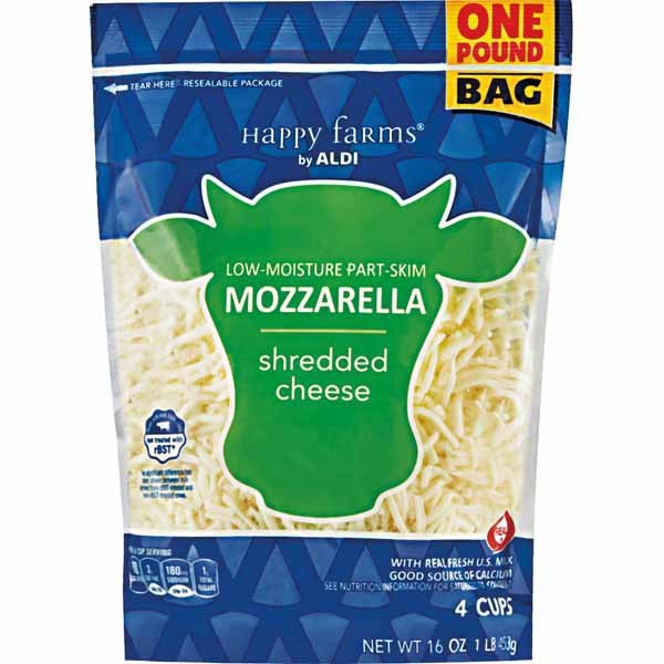 Shredded Mozzarella Cheese