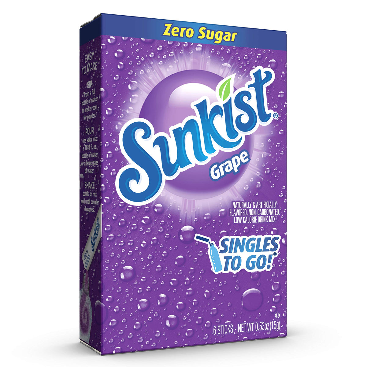Sunkist Grape Singles To Go