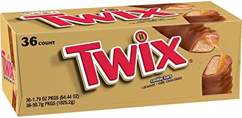 Twix 36ct Full Size Bars (Best Value Buy) (Equals $1.75 each when compared)