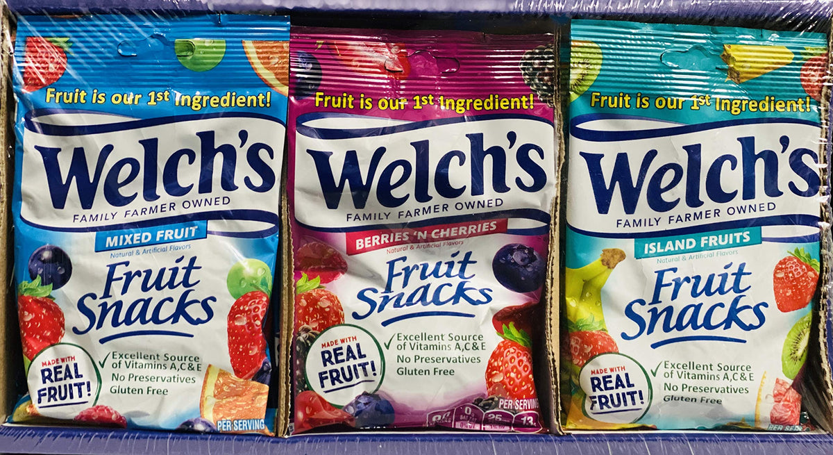 Welch's Fruit Snacks Variety Pack 20ct./$1.34 each (Great Value Buy)