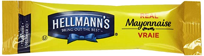 Real Hellman's Mayonnaise Packs (10 ct.)