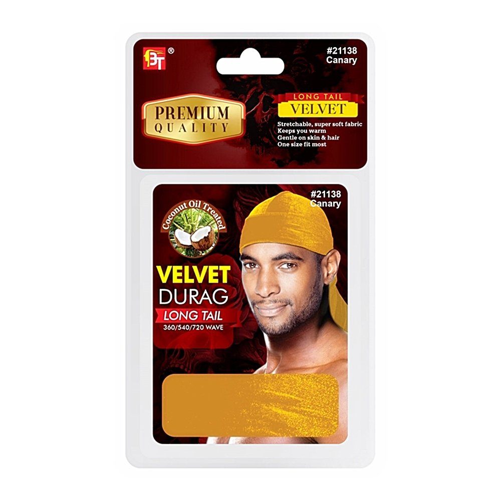 Coconut Oil Treated Velvet Durag