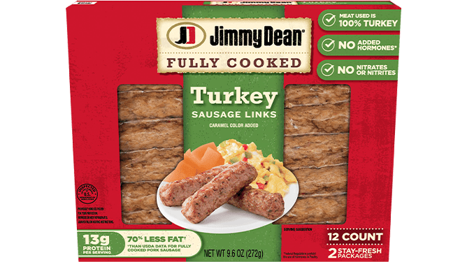 Jimmy Dean Fully Cooked Turkey Sausage Links